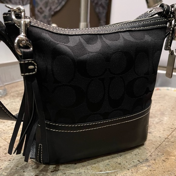 Coach Purse, black, small & petite - Picture 5 of 10